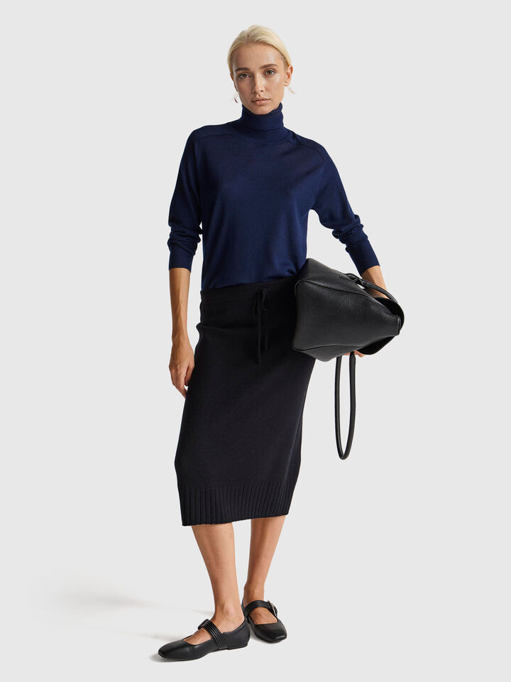 TURTLE NECK SWEATER Women image number 3